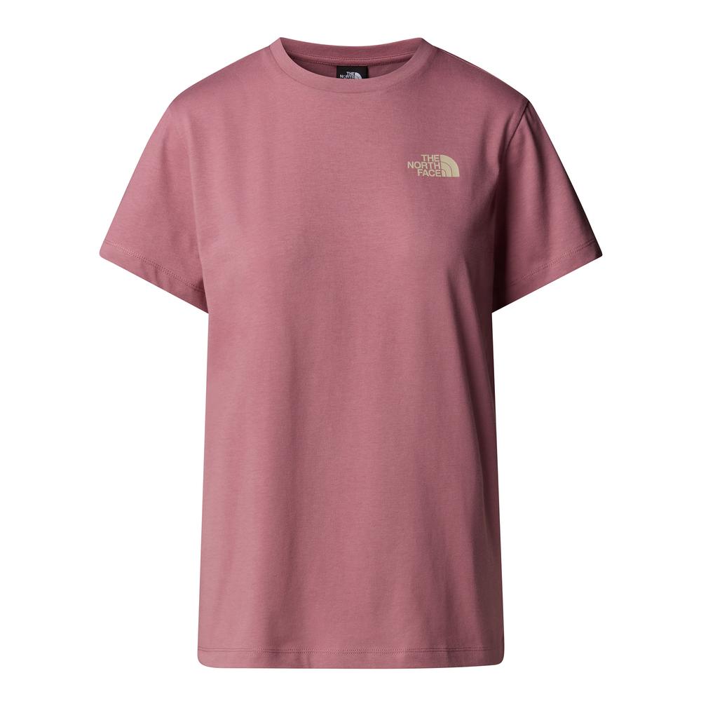Koszulka damska The North Face Redbox 0A87NKFA71 - różowa