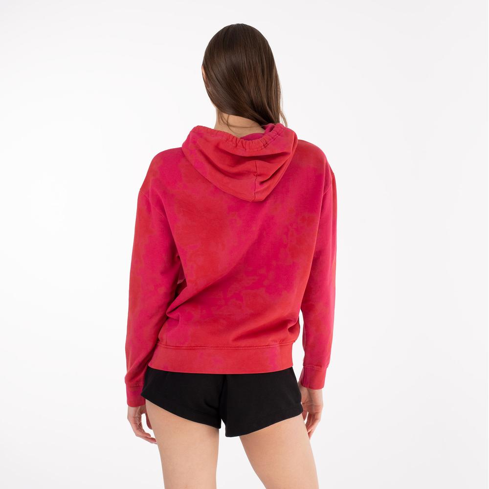 Bluza Champion Hooded Sweatshirt 116071-PS025 - czerwona