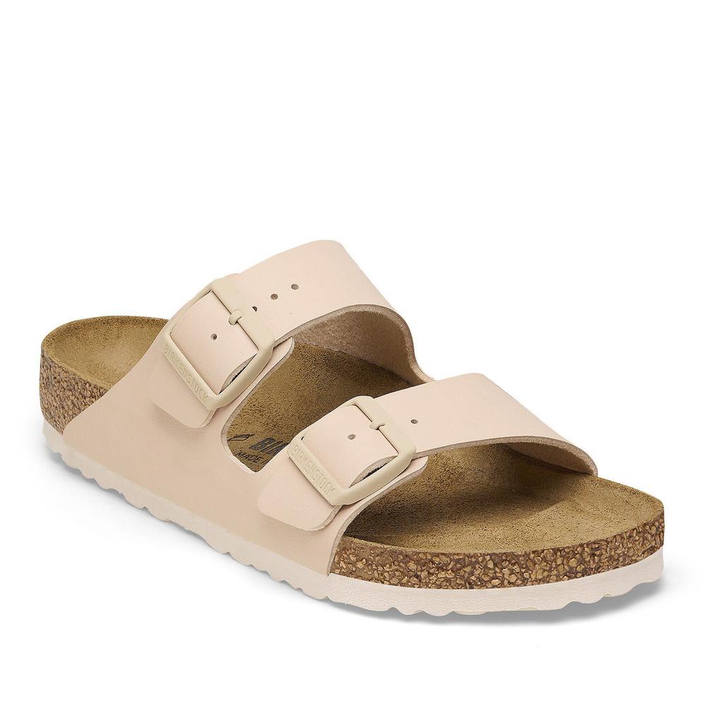 Klapki damskie Birkenstock Arizona 1027723 - beżowe