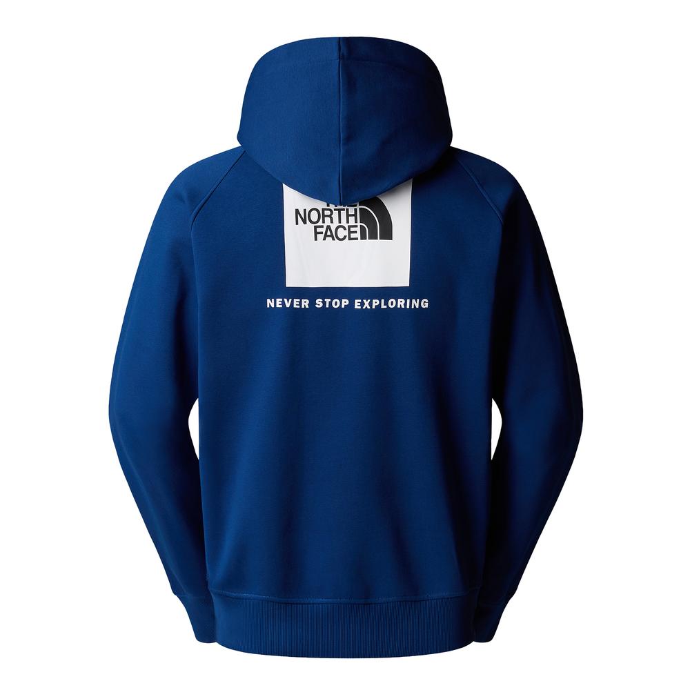 Bluza męska The North Face Raglan Box NSE 0A89F9H4B1 - granatowa