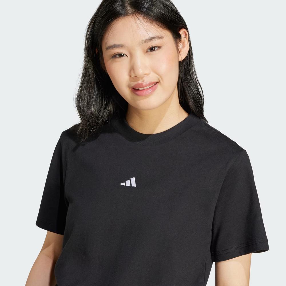 Koszulka damska adidas Sportswear Essentials Small Logo JC5943 - czarna