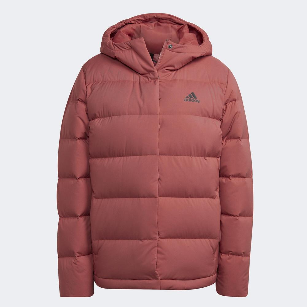 Kurtka adidas Helionic Hooded Down HG8745 - czerwona