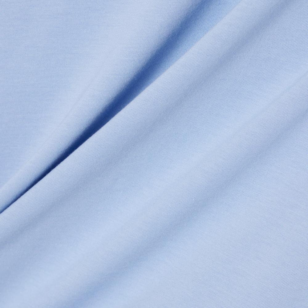 Koszulka męska Lacoste Crew Neck Pime Cotton Jersey TH6709-AEY - niebieska