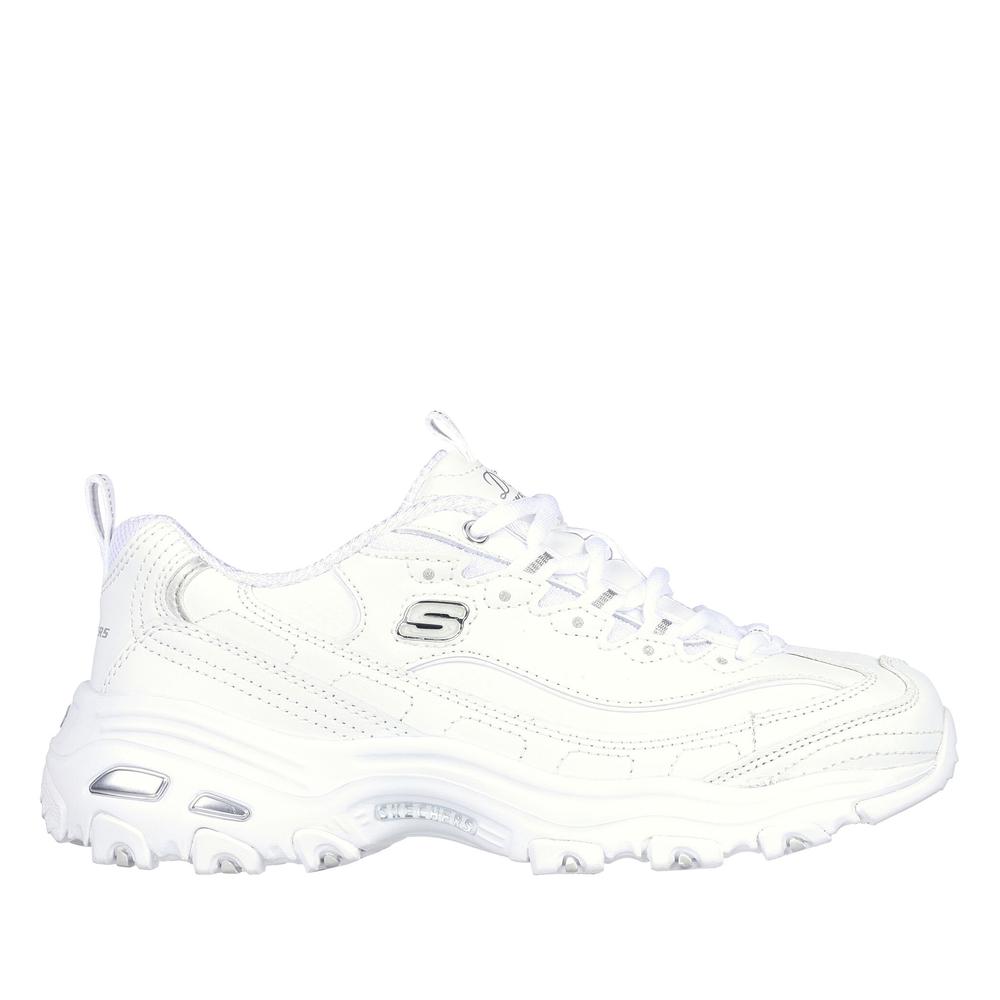 Buty Skechers D'Lites Fresh Start 11931WSL - białe