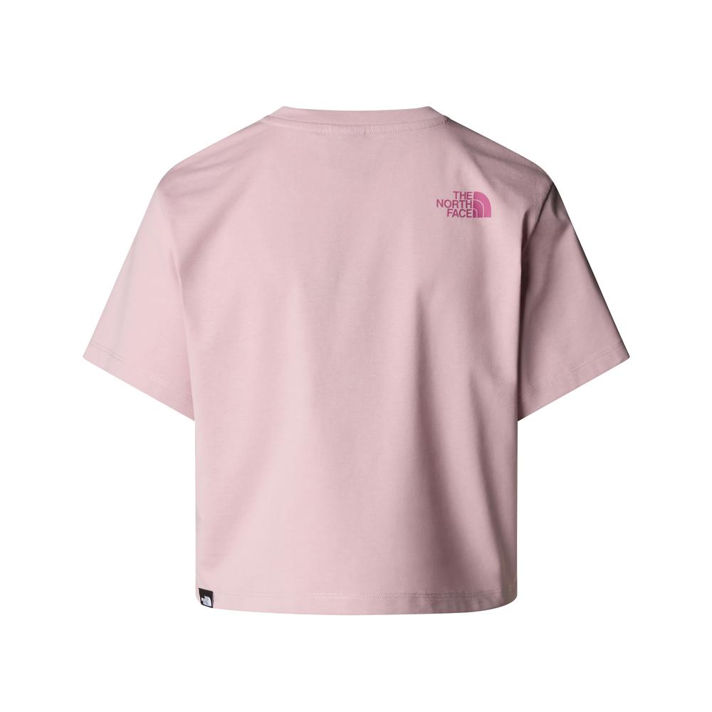 Koszulka damska The North Face Easy 0A8A6HA1O1 - różowa