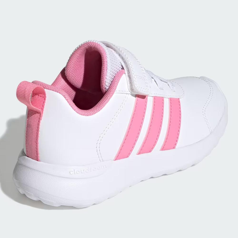 Buty dziecięce adidas Sportswear VL Move EL C KH9755 - białe