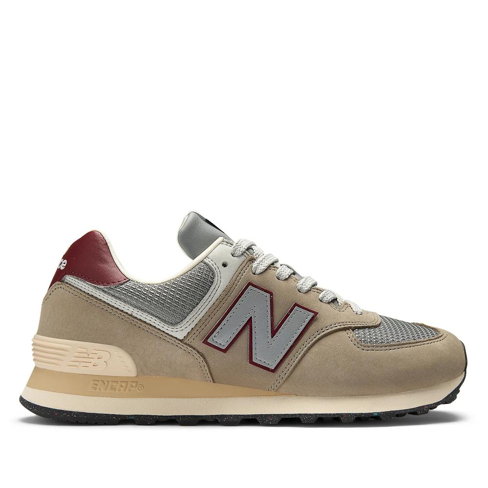 Buty unisex New Balance U574SKB - beżowe