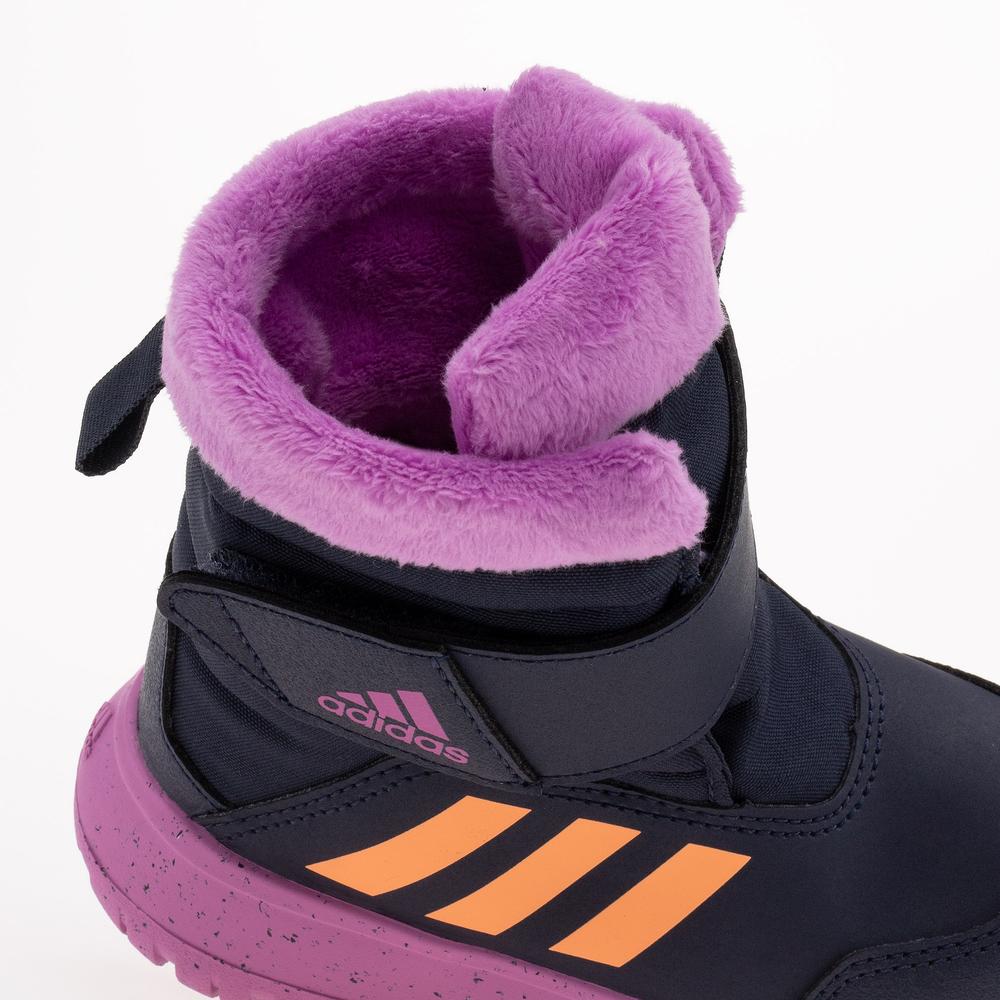 Buty adidas Winterplay Boots GZ6799 - granatowo-różowe