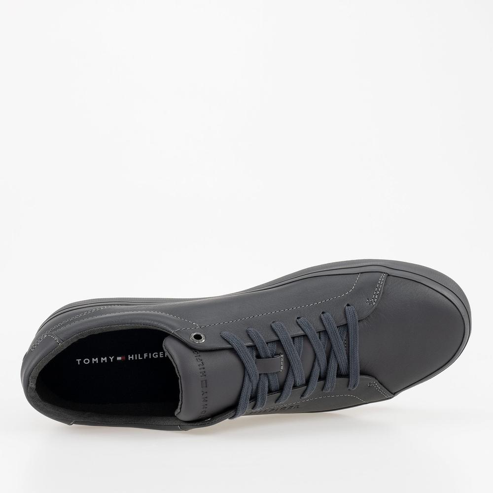 Buty Tommy Hilfiger Modern Vulc Corporate Leather FM0FM04036-PTY - szare