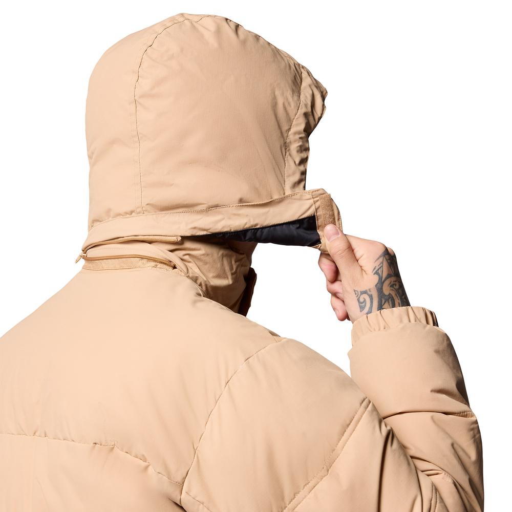 Kurtka męska Columbia Landroamer Hooded Puffer 2088081262 - beżowa