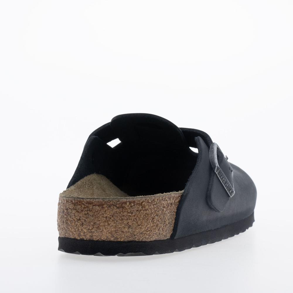 Klapki unisex Birkenstock Boston 59461 - czarne