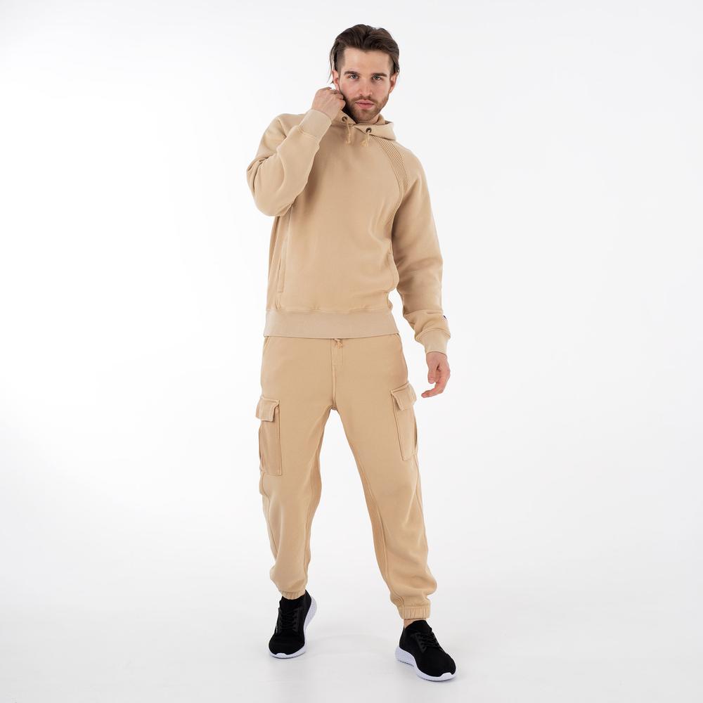 Spodnie Champion Elastic Cuff Cargo Pants 218645-MS039 - beżowe