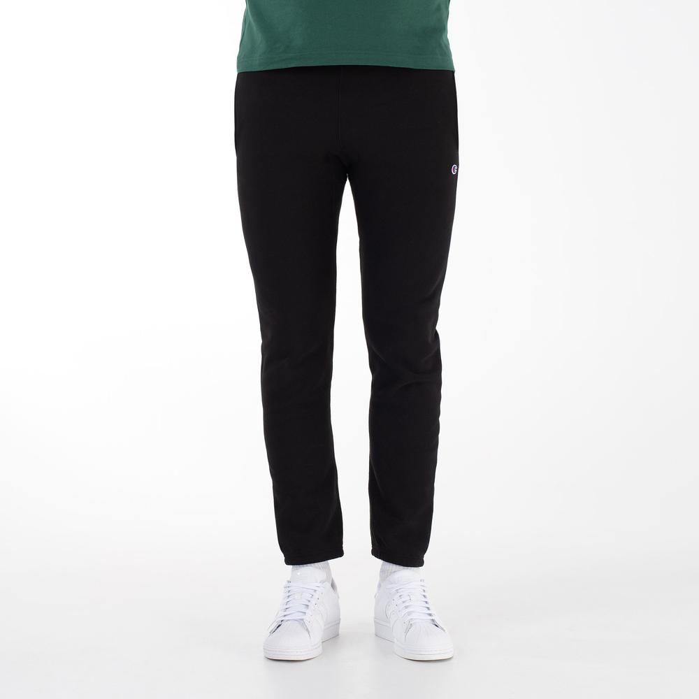 Spodnie Champion Elasticated Cuffs Reverse Weave Joggers 216540-KK001 - czarne