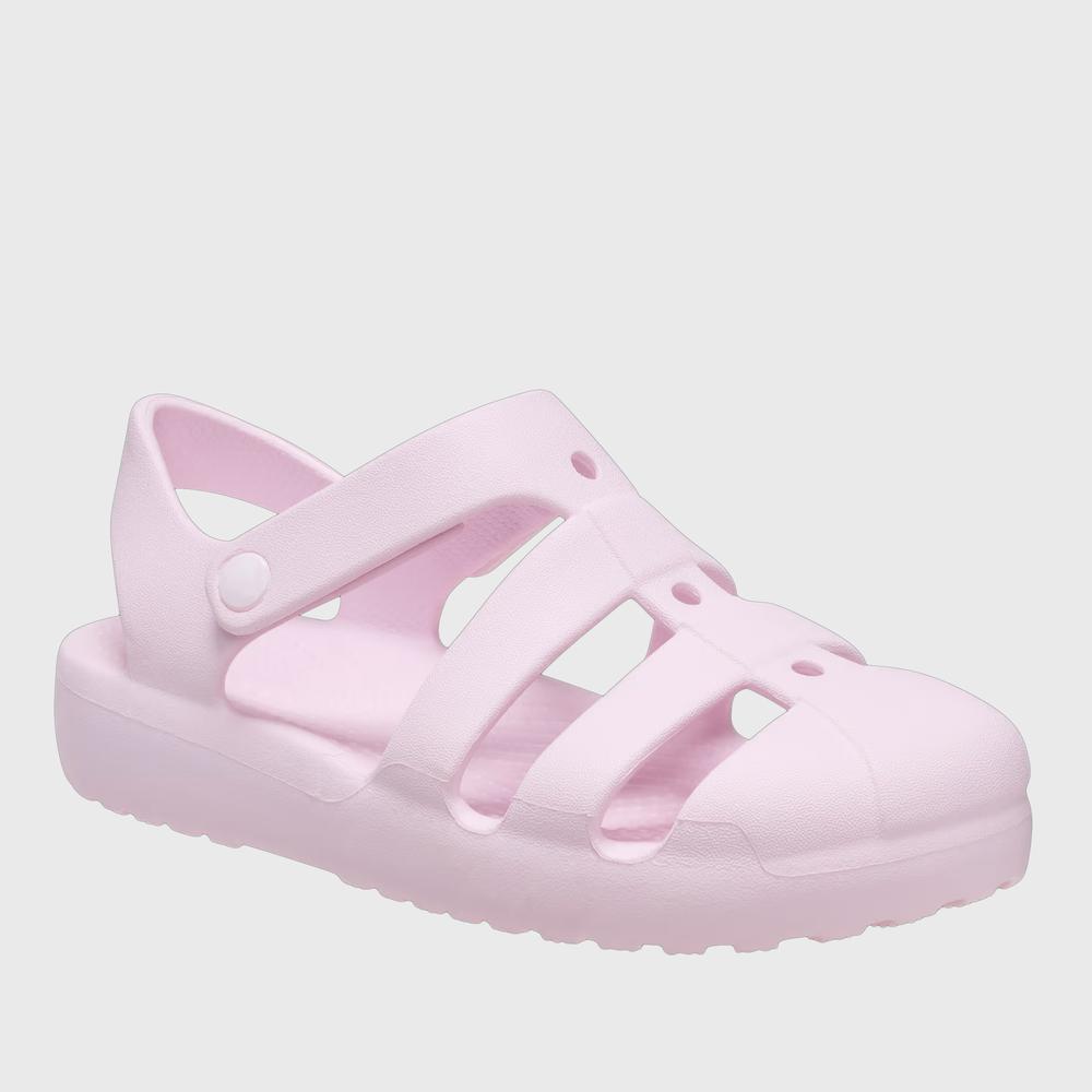 Sandały dziecięce Crocs Classic Fisherman Sandal 210626-6ZW - różowe