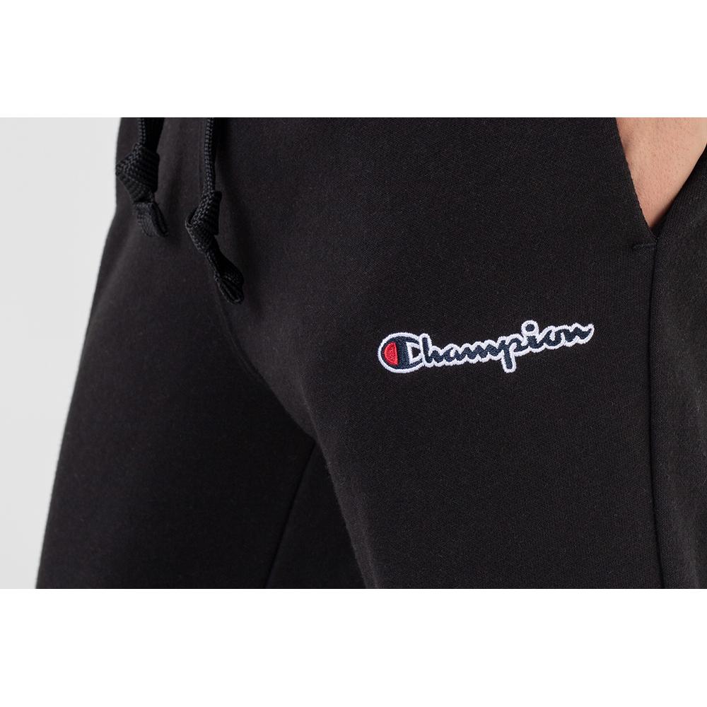 Spodnie dresowe Champion Small Embroidered Script Logo 217067-KK001 - czarne