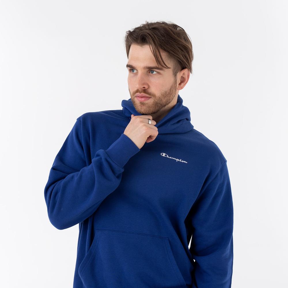 Bluza Champion Eco-Friendly Organic Cotton Hoodie 218926-BS559 - granatowa