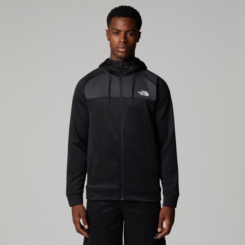 Bluza męska The North Face Reaxion Fleece Full-Zip Hoodie 0A8CNPKT01 - czarna