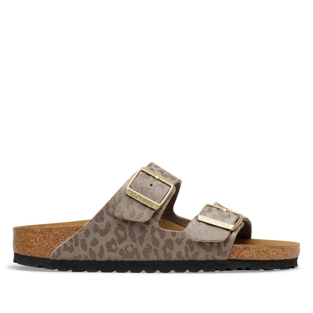 Klapki damskie Birkenstock Arizona 1031941 - szare