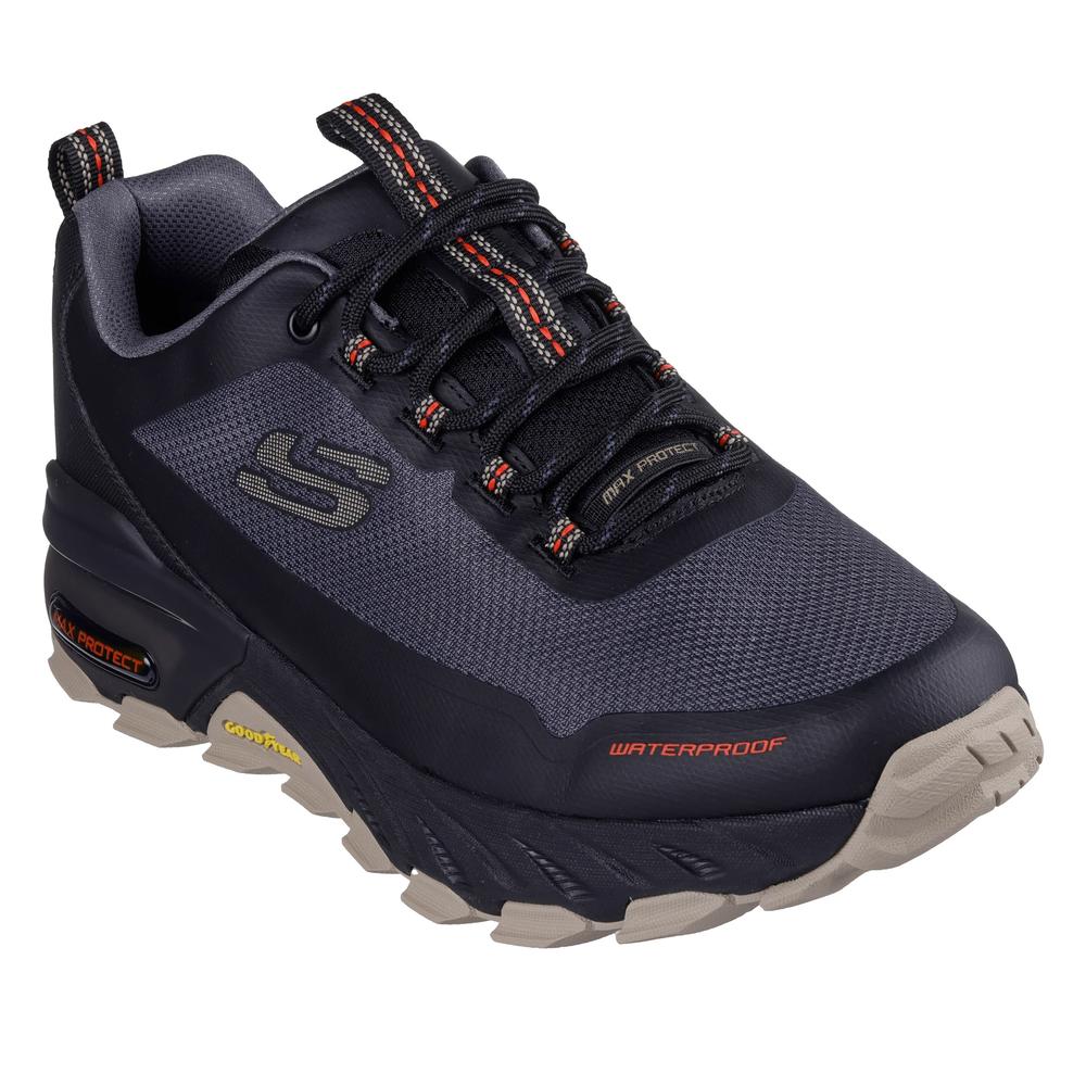 Buty męskie Skechers Max Protect Fast Track 237304BKMT - granatowe