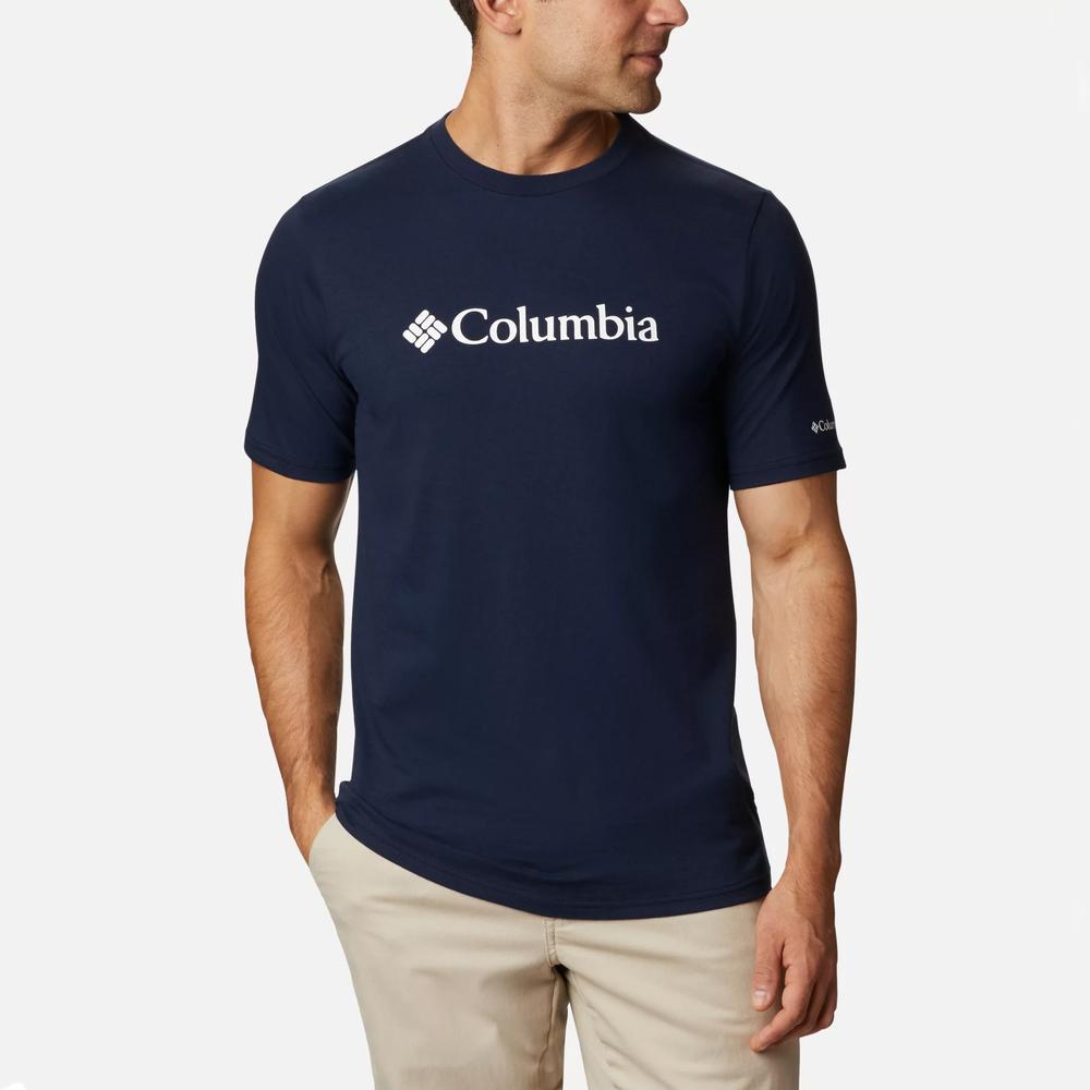 Koszulka Columbia CSC Basic Logo 1680053467 - granatowa