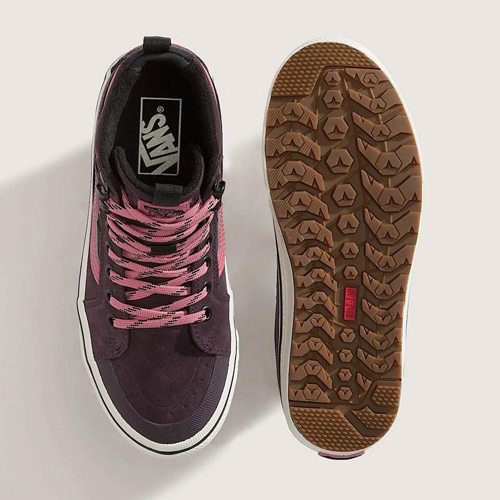Buty damskie Vans SK8-Hi Waterproof VN000DAQ02Y1 - fioletowe