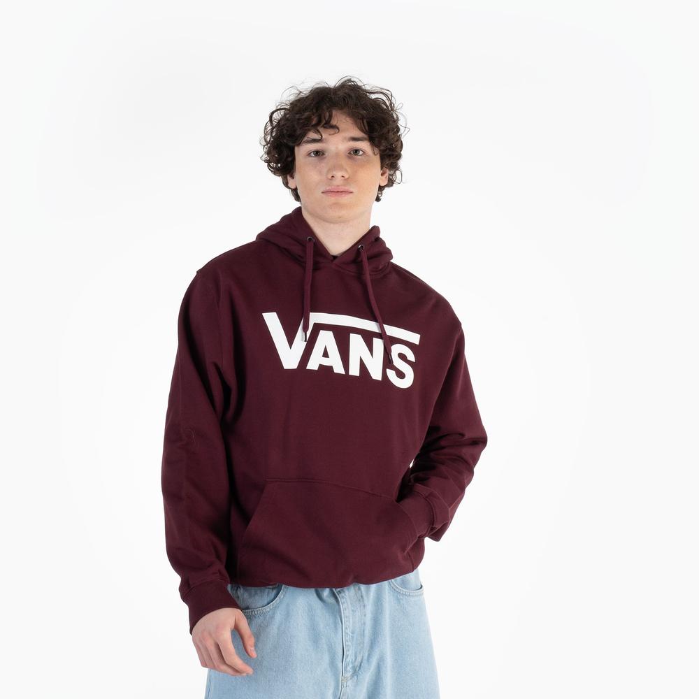 Bluza Vans Classic Pullover VN000HNXK1O1 - bordowa
