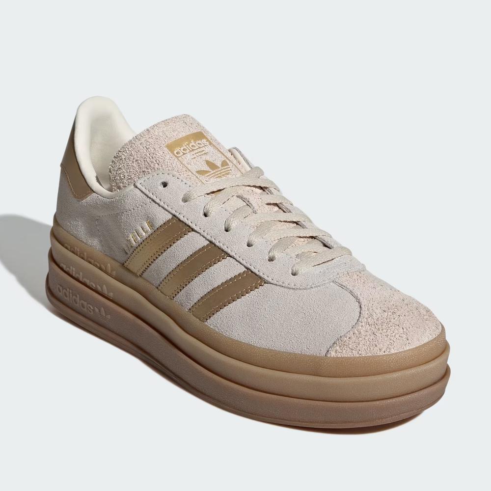 Buty damskie adidas Originals Gazelle Bold IH6781 - beżowe
