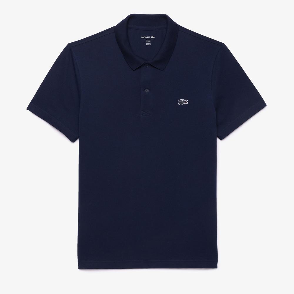 Koszulka Lacoste Regular Fit Cotton Blend Polo DH5522-166 - granatowa