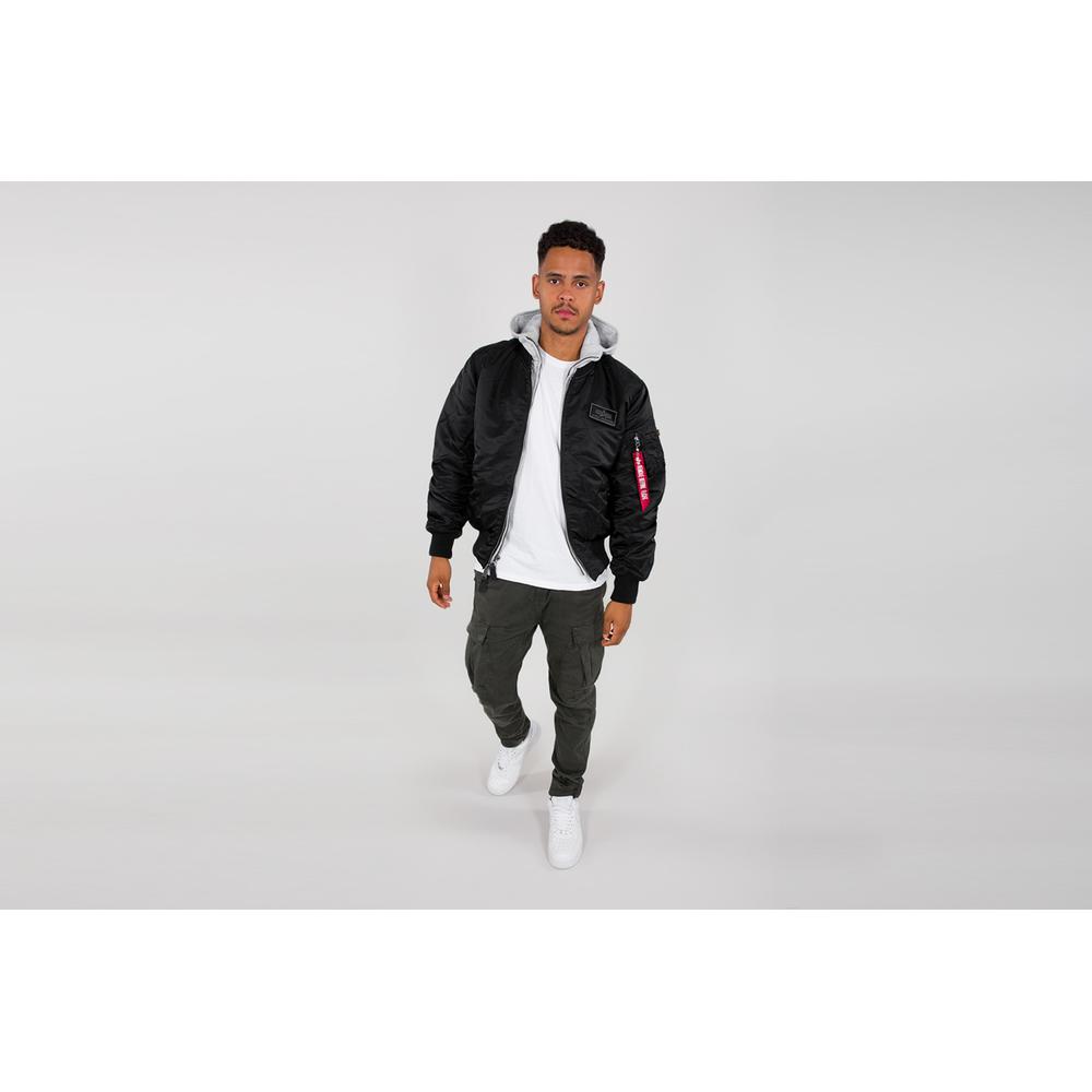 Kurtka  Alpha Industries MA-1 D-TEC 18311003 - czarna