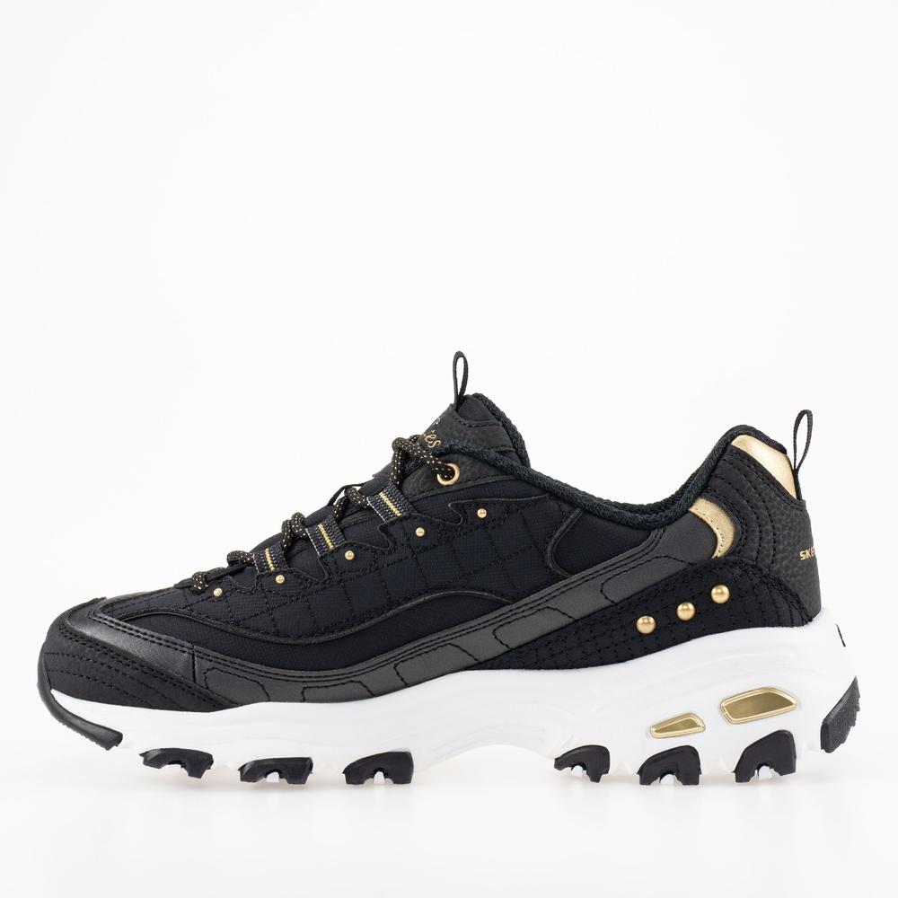 Buty Skechers D'Lites Ladies Night 149267BKGD - czarne