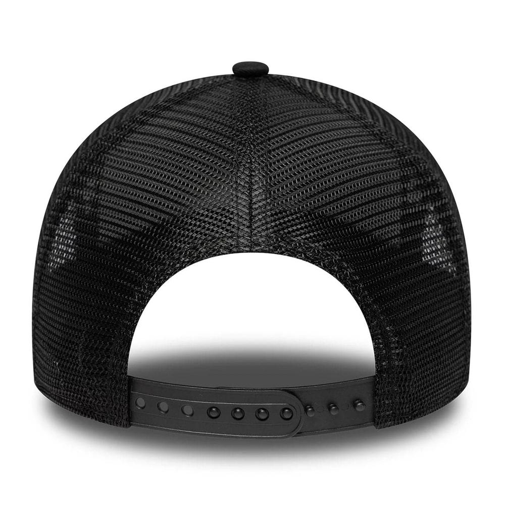 Czapka unisex New Era LA Dodgers MLB Outline 9FORTY Trucker 60771720 - czarna