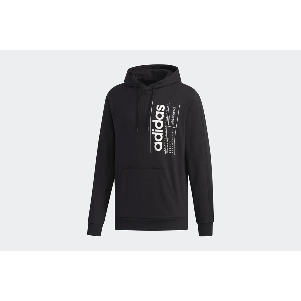 ADIDAS BRILLIANT BASICS HOODED SWEATSHIRT > FM6016
