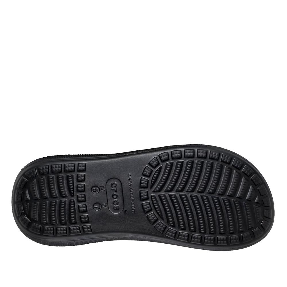 Klapki Crocs Crush Sandal 207670-001 - czarne