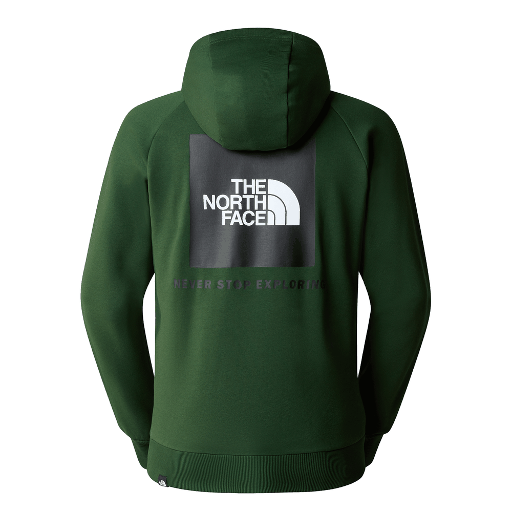 Bluza The North Face Raglan Redbox 0A2ZWUI0P1 - zielona