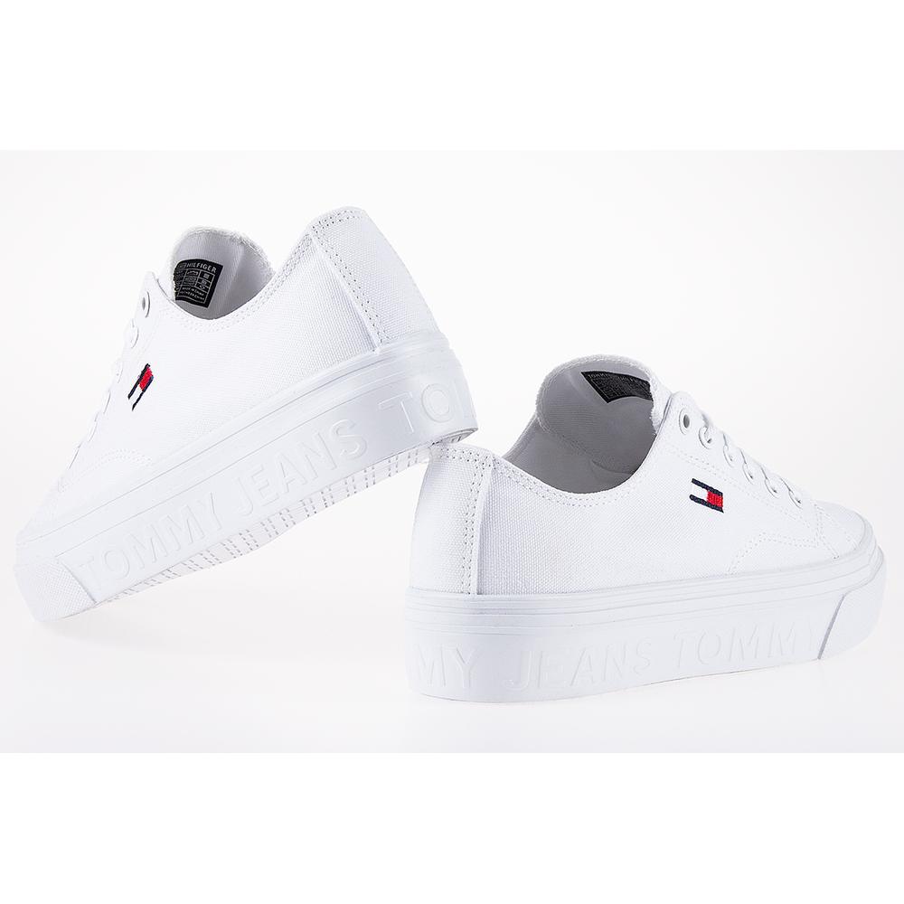 Tommy Jeans Vulcanised Flatform Trainers > EN0EN01371-YBR