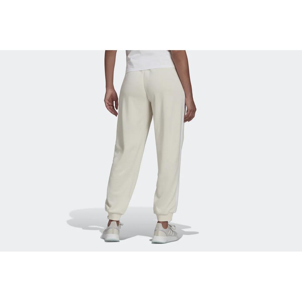 Spodnie dresowe adidas Sportswear Studio Lounge 3-Stripes HD4305 - kremowe