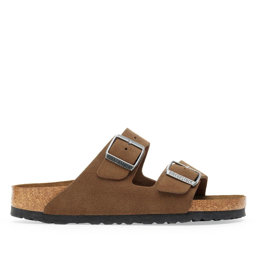 Klapki męskie Birkenstock Arizona 1030863 - brązowe