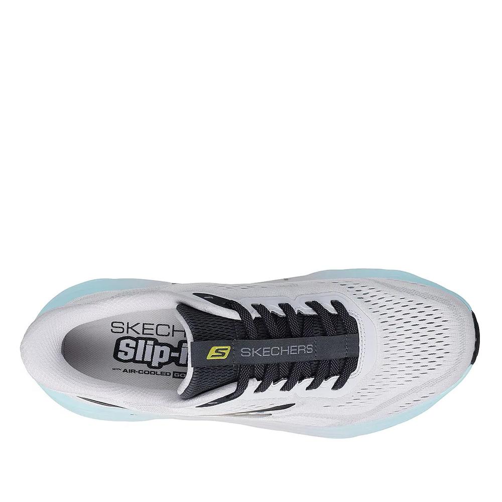Buty męskie Skechers Slip-ins: Max Run 221000GYCC - białe