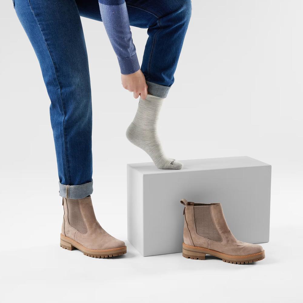 Skarpetki Smartwool Everyday Roll Top Crew Socks 0028830691 - białe