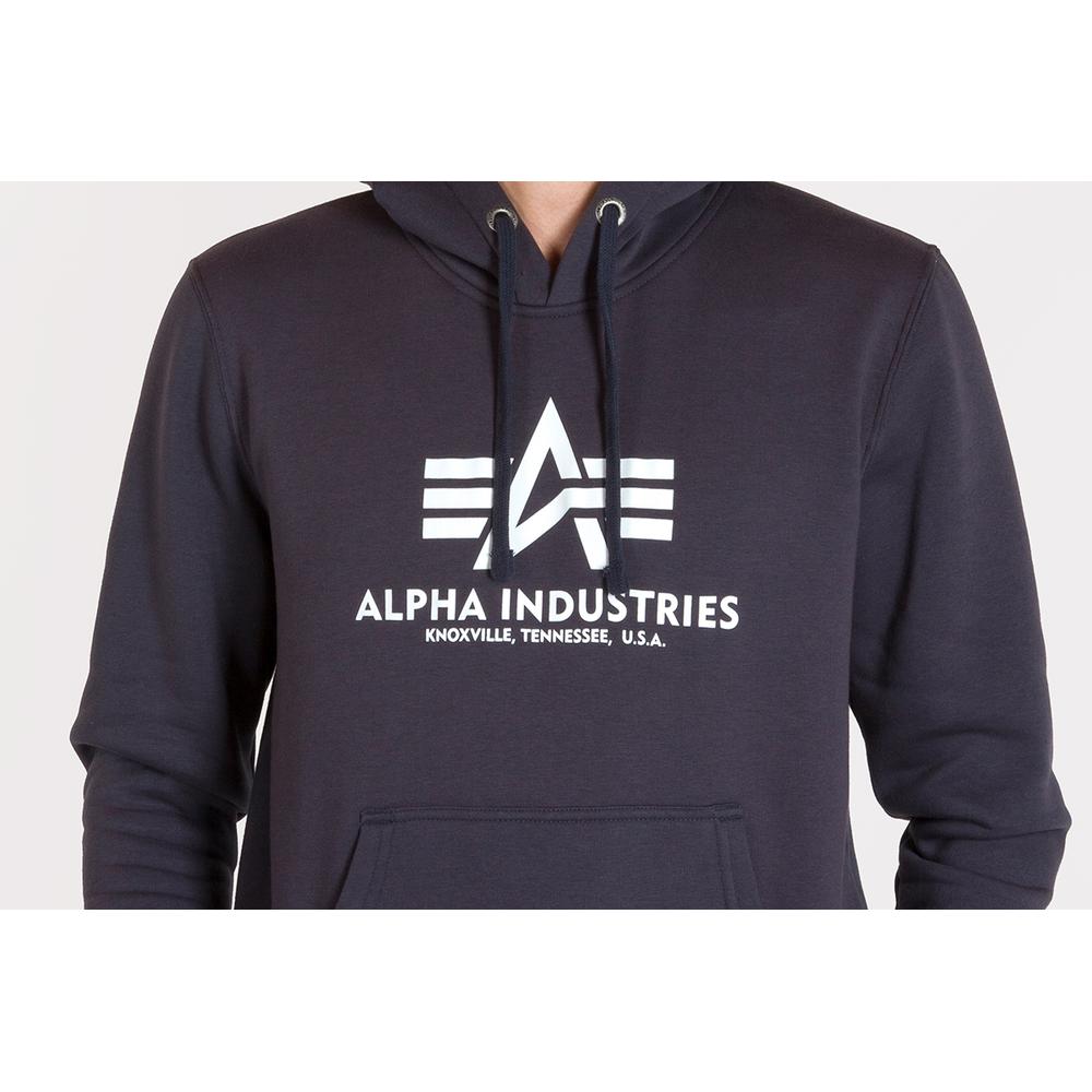 Bluza Alpha Industries Basic Hoody 17831202 - szara