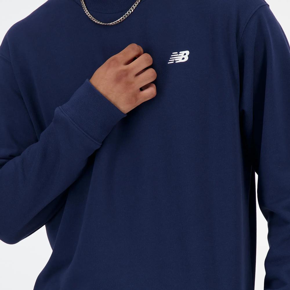 Bluza New Balance MT41507NNY - granatowa