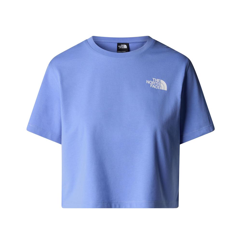 Koszulka damska The North Face Simple Dome 0A87U40YI1 - niebieska