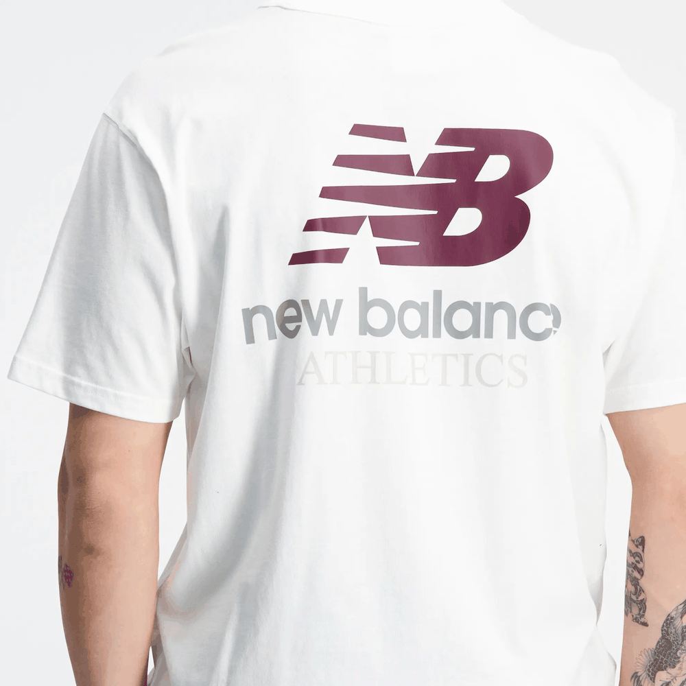 Koszulka New Balance MT31504SST - biała