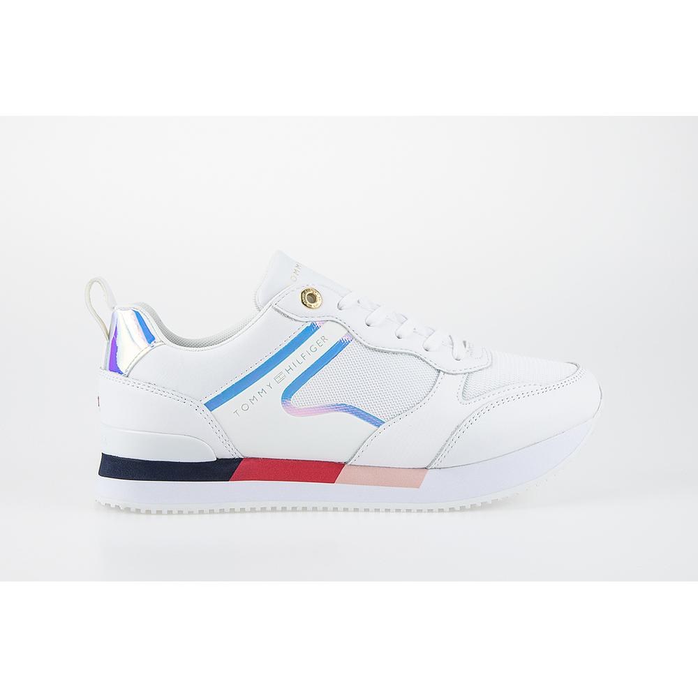 Tommy Hilfiger OrthoLite Leather Trainers > FW0FW05556-0GY