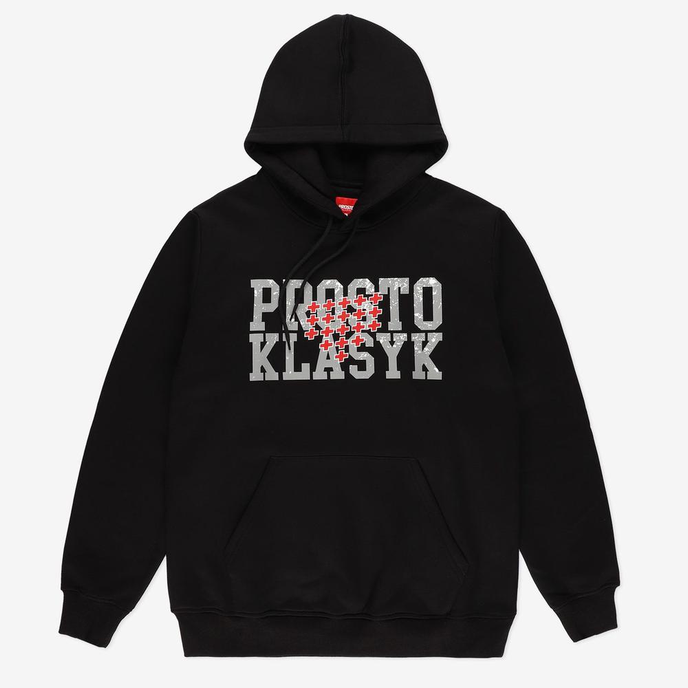 Bluza Prosto Klasyk Hoodie Ferras KL232MSWE2082 - czarna