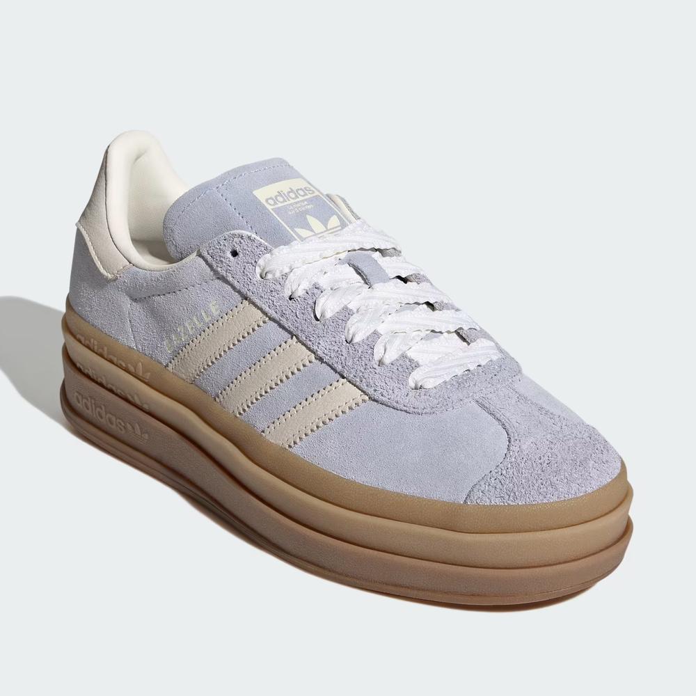 Buty damskie adidas Originals Gazelle Bold IH4210 - niebieskie