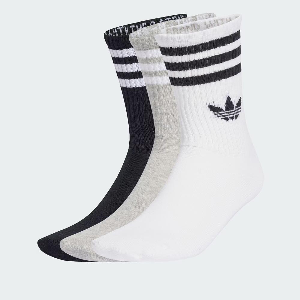 Skarpetki unisex adidas Originals 3-Stripies Crew 3 Pairs JV7403 - mulikolor