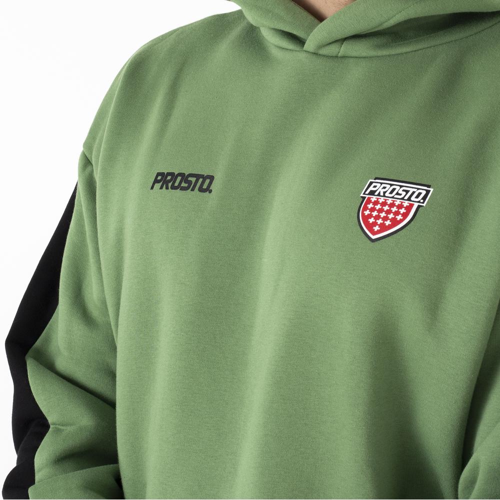 Bluza Prosto Klasyk Hoodie Mojo KL232MSWE2022 - zielona