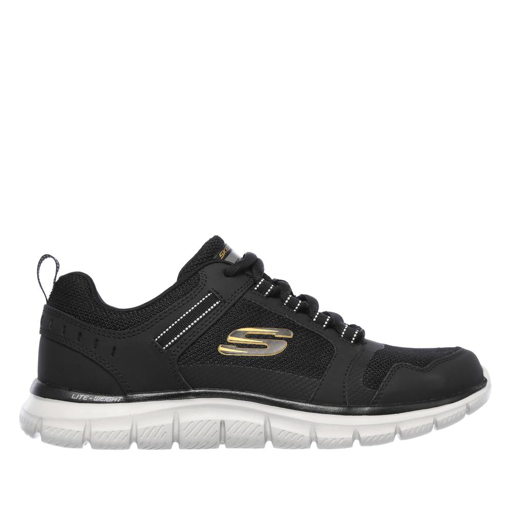Buty męskie Skechers Track Knockhill 232001BKGD - czarne