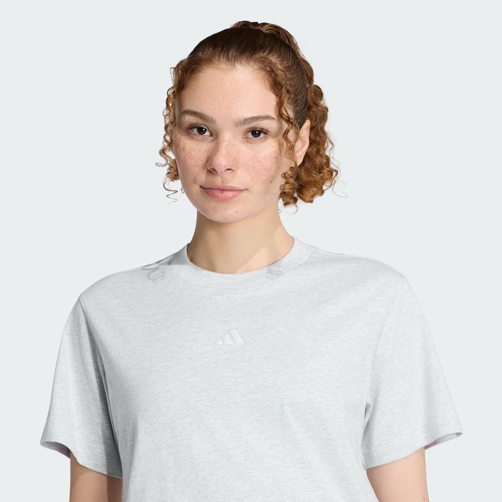 Koszulka damska adidas Sportswear Essentials Small Logo JC5945 - szara